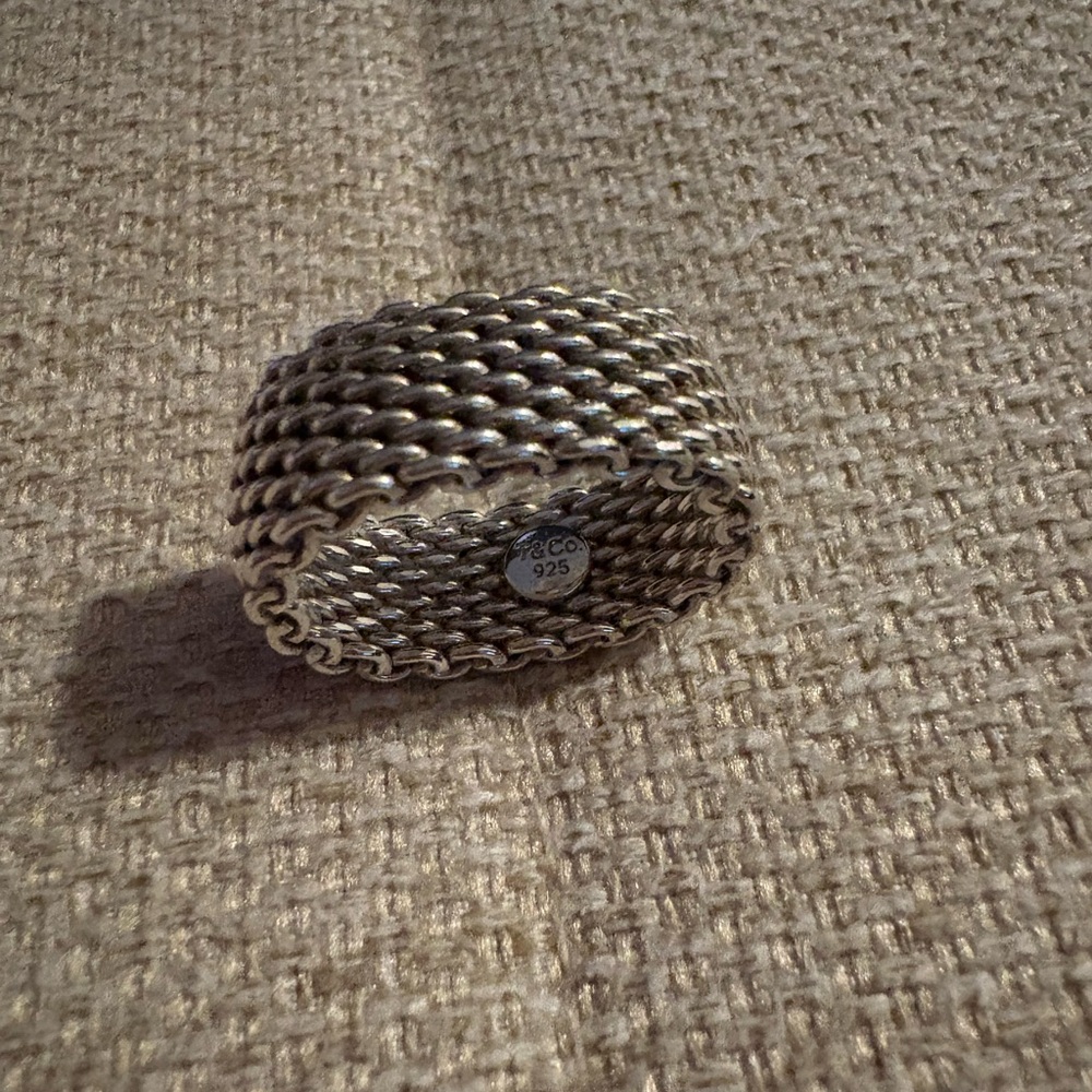 Tiffany & Co. Somerset Mesh Ring